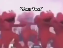 Elmo shimmy dance