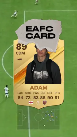 EAFC card interface