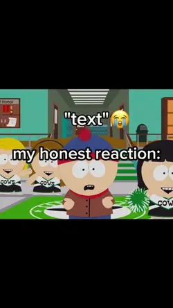 my honest reaction 