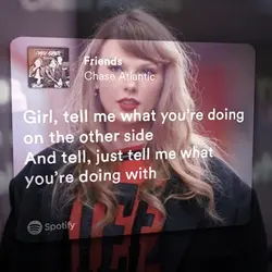 friends lyric edit💄