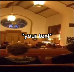 Fart at church 