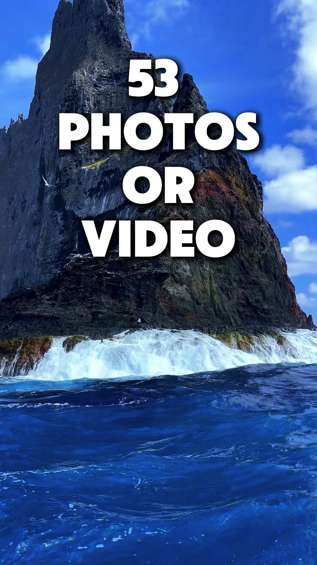53 photos or video 