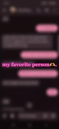 my favorite person
