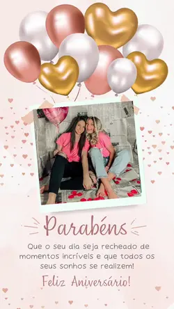 feliz aniversário 