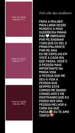 dia das mulheres 