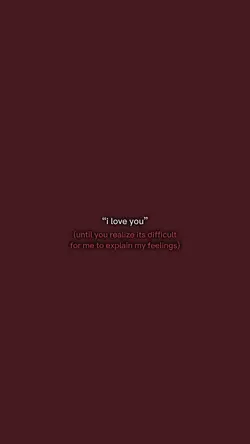 i love you (until..)
