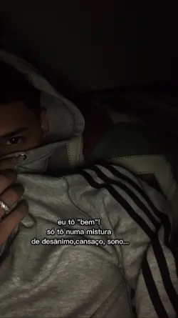 desanimado...