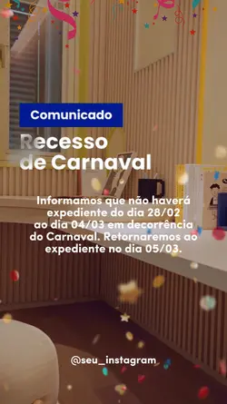 Recesso de Carnaval