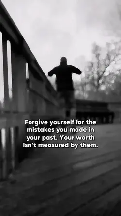 Forgive yourself.