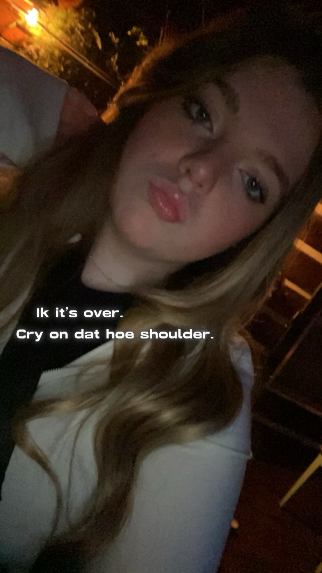 You’ll get over it🤍