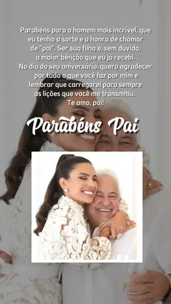 Parabéns Pai