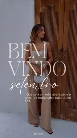Bem vindo setembro