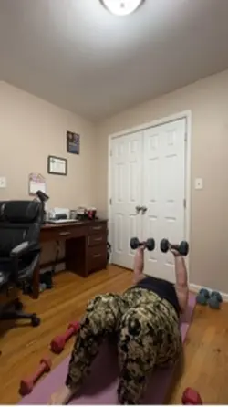Dumbbell workout