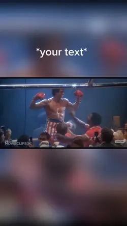 Rocky III win scene