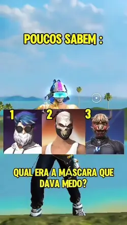 Qual seria? máscara 