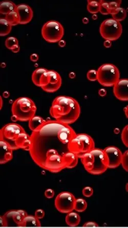 Red bubbles 