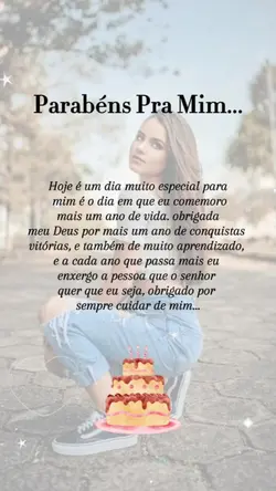 Parabéns pra mim 