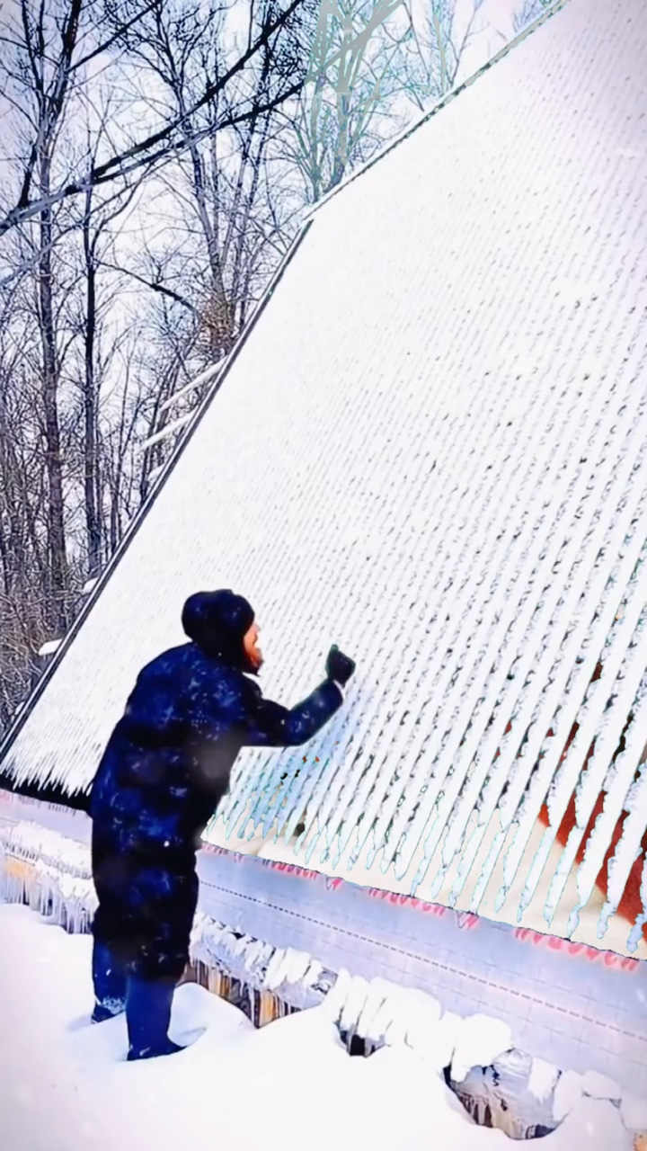 Efeitos especiais de neve