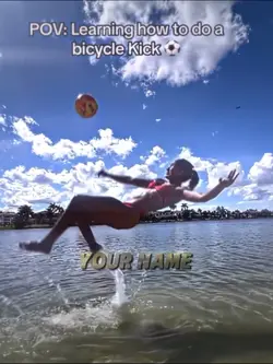 Learn bicycle kick