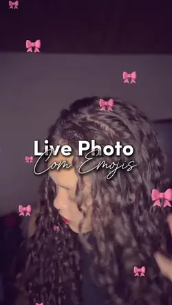 Live Photo com Emoji
