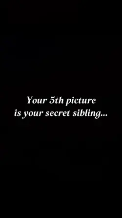 Secret Sibling..β¨