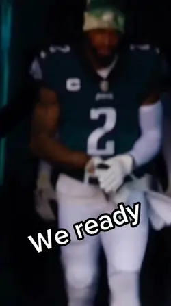 We ready