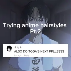Anime hairstyles 