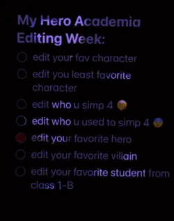 My fav Mha hero?😁