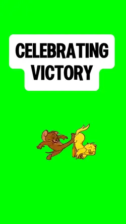 CELEBRATING VICTORY