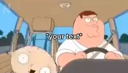 Peter griffin drivin
