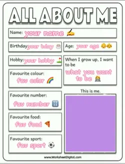 all about me 💕