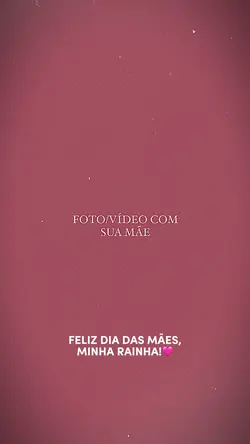 feliz dia das mães!🩷