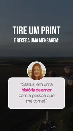 Print sua mensagem