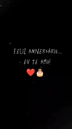 feliz aniversário