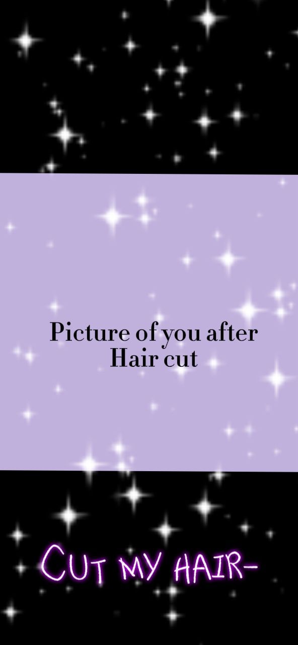 Je veux couper mes cheveux
