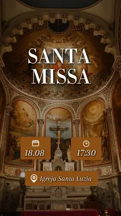 Santa missa ✈️