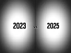 2023 VS 2025