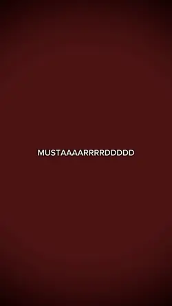 MUSTAAARRRDDD