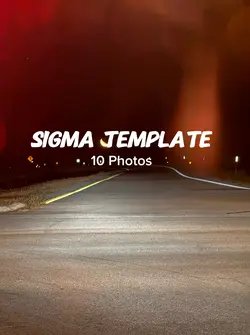 Sigma Template 🤫🧏♀️