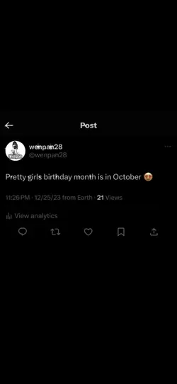 October