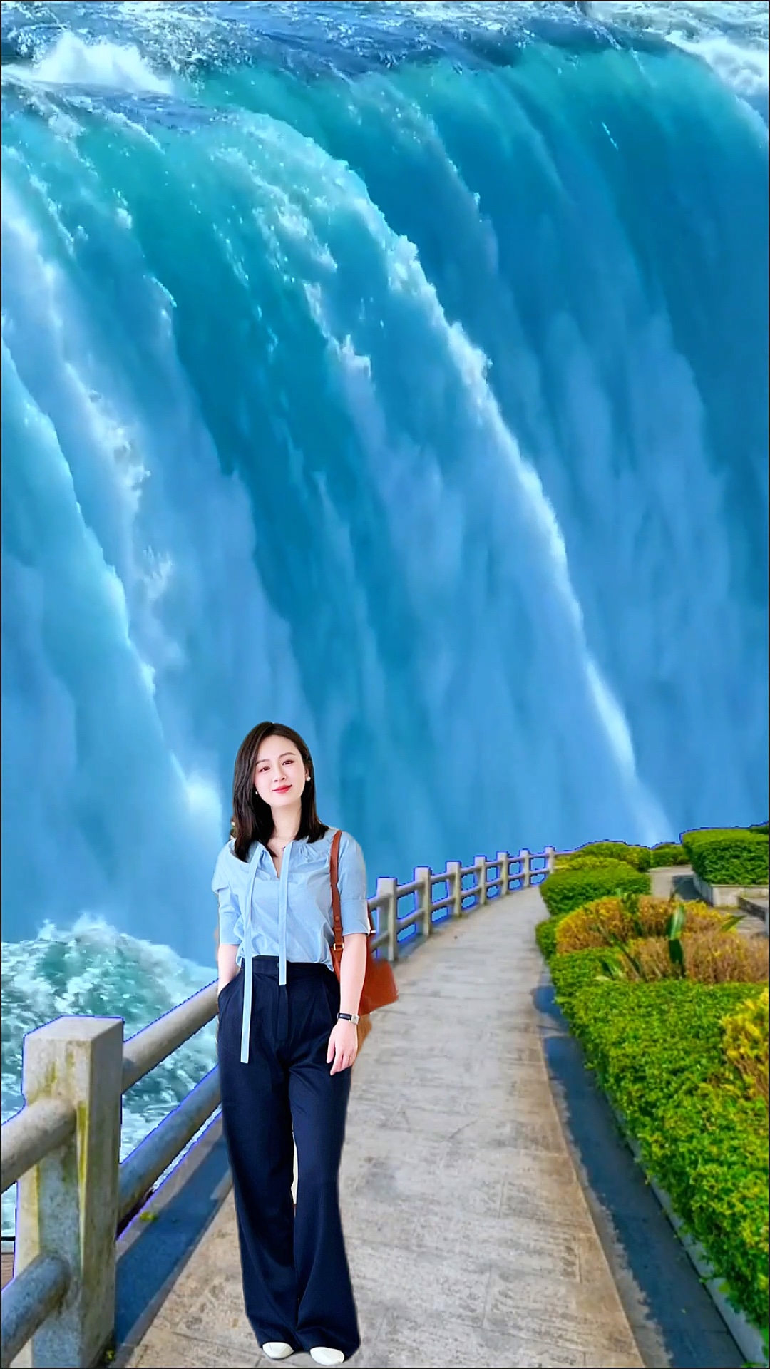 Waterfall view