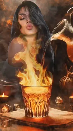 flaming shot