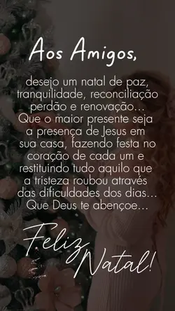 Aos Amigos...