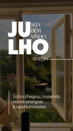 Bem Vindo Julho