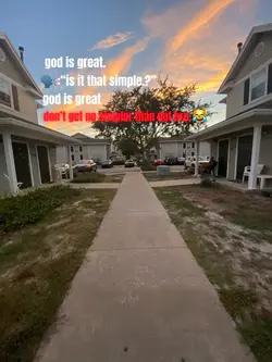 god is great
