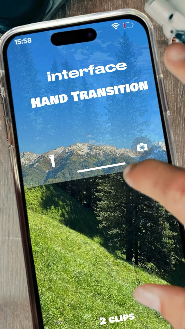 Transición de la mano