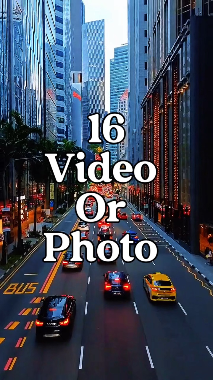 Video or picture 
