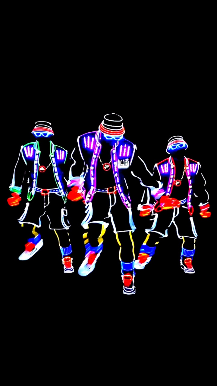 형광 댄스