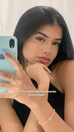 quando ta sorrindo 