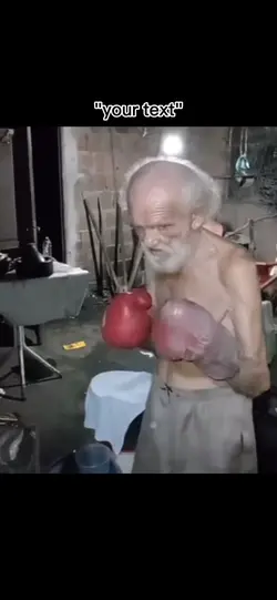 old dude fight